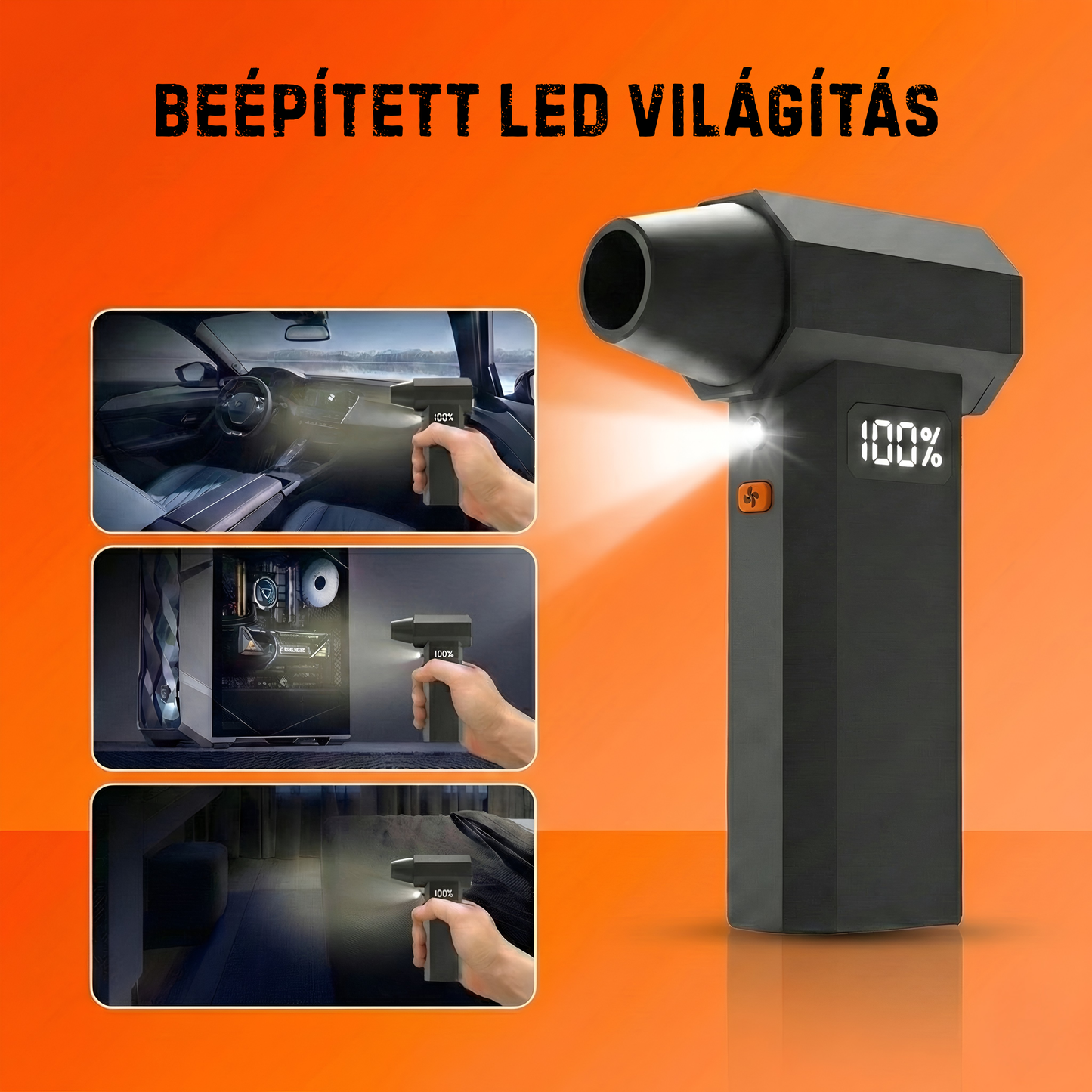 Szél Szaki - Vezeték nélküli légfúvó 2.0