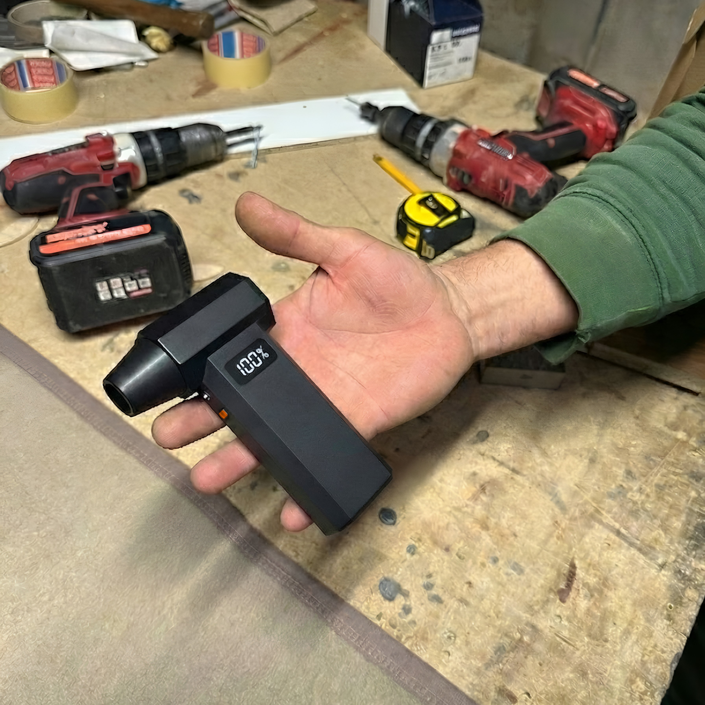 Szél Szaki - Vezeték nélküli légfúvó 2.0