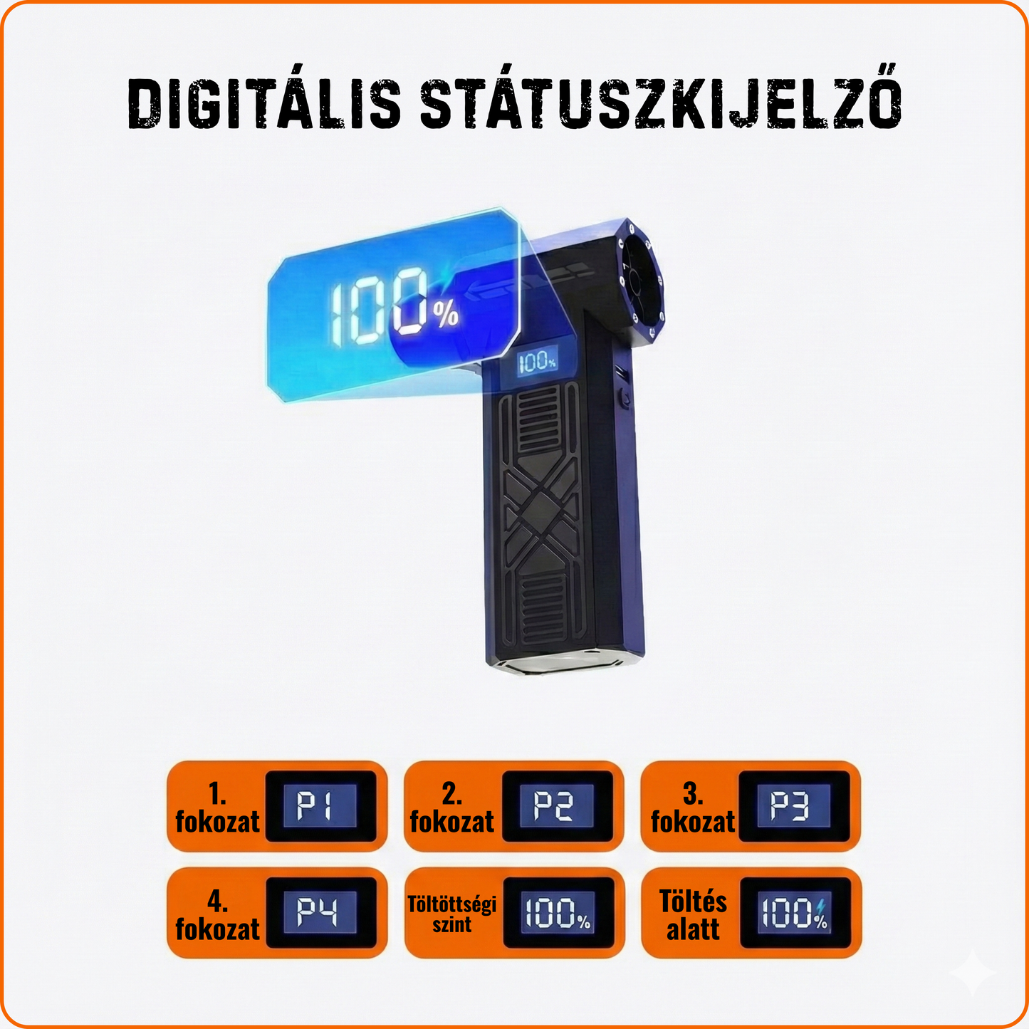 Szél Szaki - Vezeték nélküli légfúvó 2.0