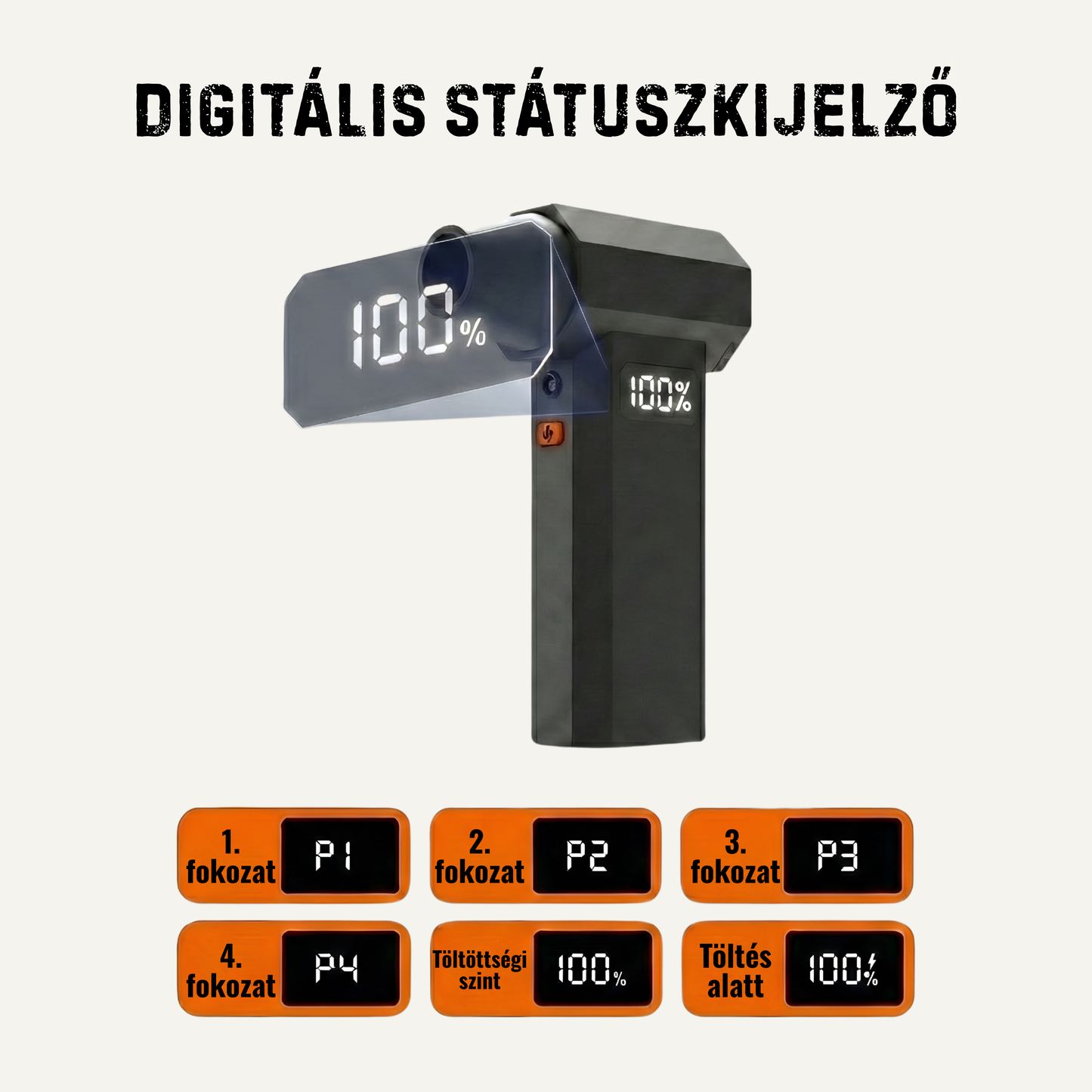 Szél Szaki - Vezeték nélküli légfúvó 2.0