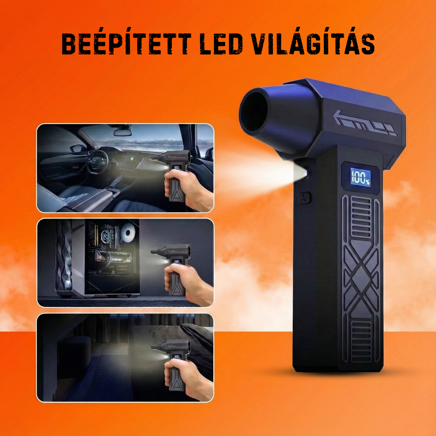 Szél Szaki - Vezeték nélküli légfúvó 2.0