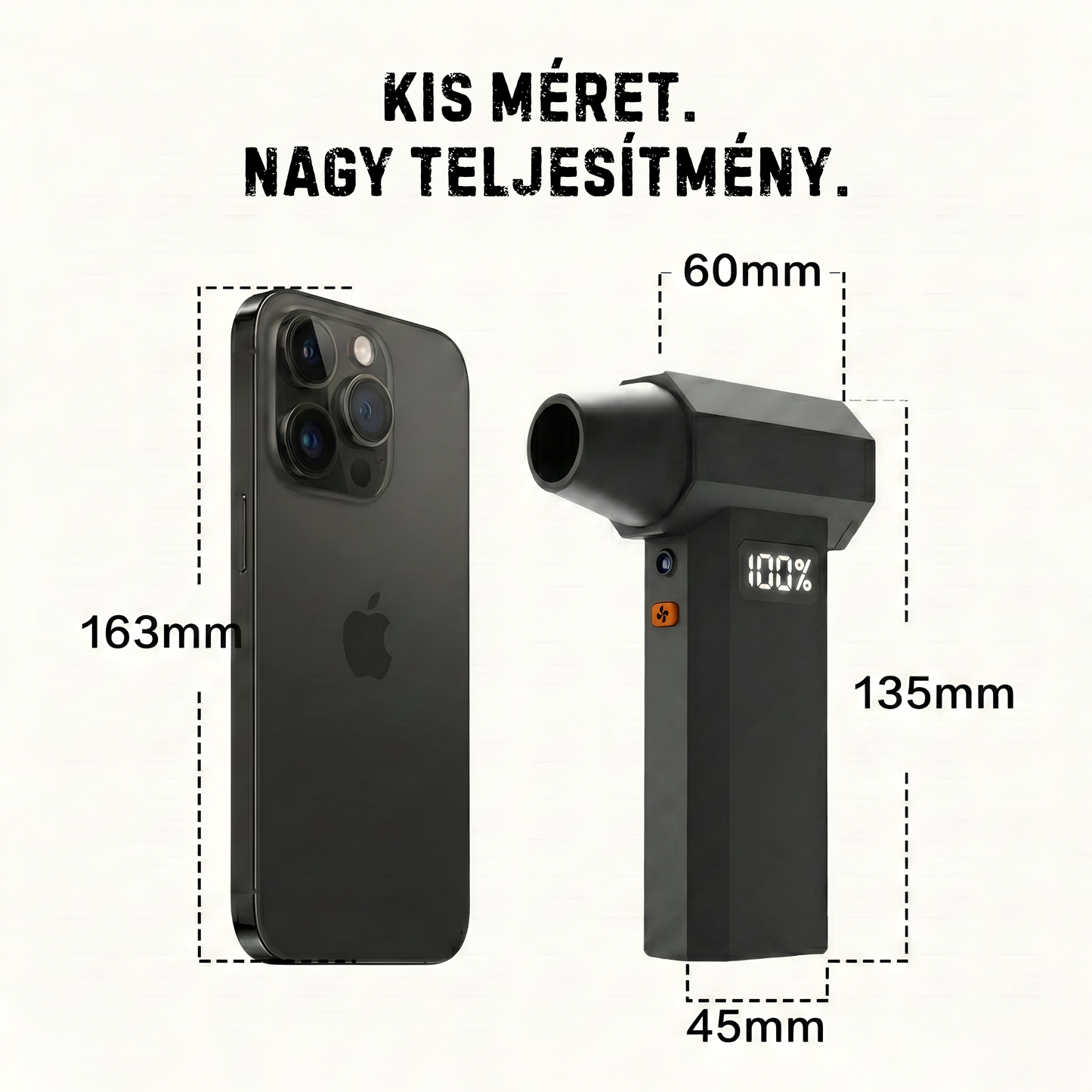 Szél Szaki - Vezeték nélküli légfúvó 2.0